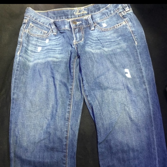 Old Navy The Diva Cuffed Capris Jeans - Picture 2 of 5